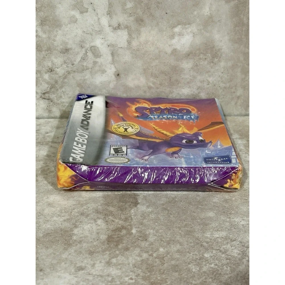 2 Sealed NIB Game Boy Advance Games Spyro‎ Season Of Ice & Princess Natasha GBA